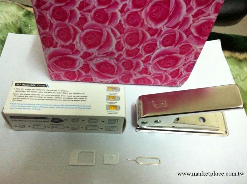 廠傢iphone5和ipad Mini SIM卡通用剪卡器剪卡鉗取卡針卡套蘋果5工廠,批發,進口,代購