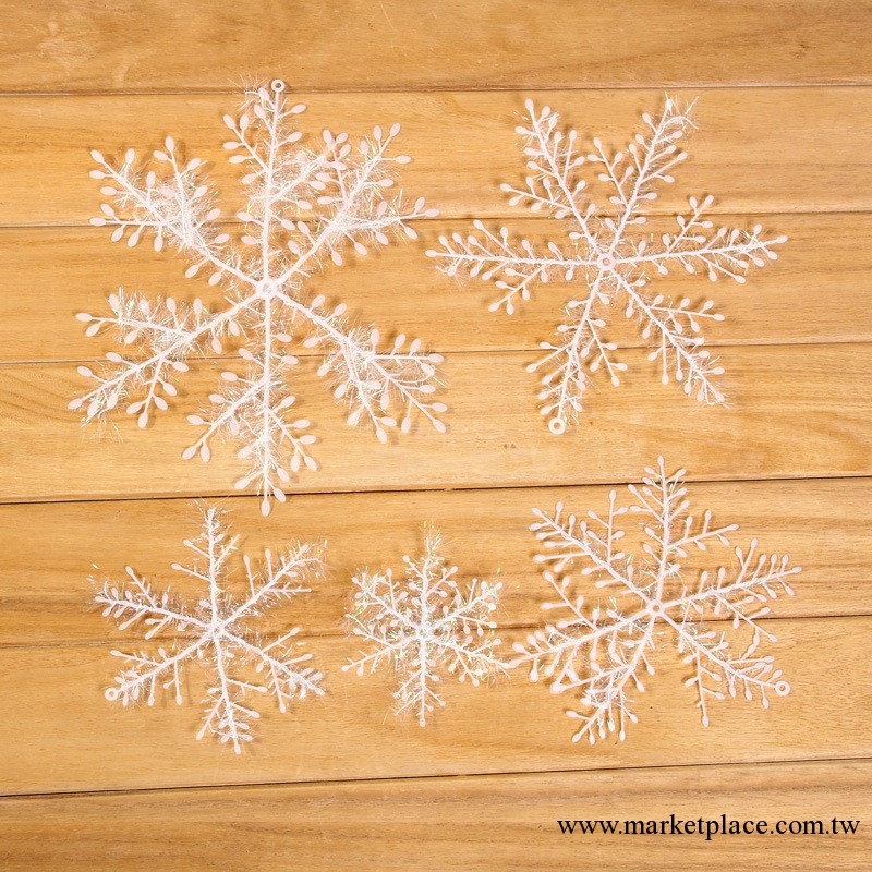聖誕雪花 11-27m繞線雪花片多多包 5種規格(3片裝) 特惠批I309工廠,批發,進口,代購