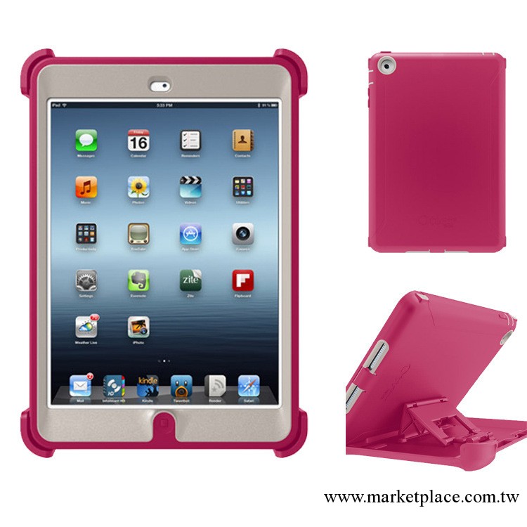 廠傢直銷  Otter apple iPad mini Defender 三防 支架保護殼工廠,批發,進口,代購