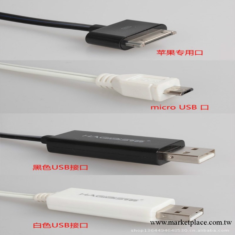 【9.4備貨節】 蘋果發光數據線 iphone4 4S 發光數據線 專利線廠工廠,批發,進口,代購