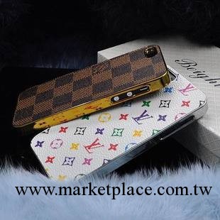 奢華 蘋果iPhone4 LV格子 4代手機殼 保護殼 外殼 4G手機套 現貨工廠,批發,進口,代購