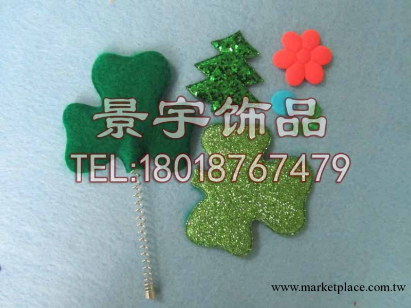 供應幸運草 聖誕哈莉葉 雪花等聖誕工藝禮品工廠,批發,進口,代購