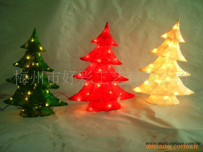 批發銷售供應帶燈鐘形聖誕樹 色彩多樣聖誕樹（圖）批發・進口・工廠・代買・代購