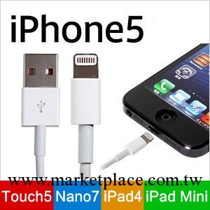 蘋果5數據線 愛瘋5配件 iphone5數據線 蘋果手機充電數據線批發工廠,批發,進口,代購