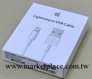 iphone5數據線蘋果5數據線全新lightning頭機卷數據線可用7.0系統工廠,批發,進口,代購