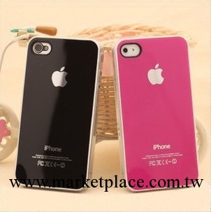 iphone4燙金殼 鋼琴烤漆保護殼 貼鉆素材 蘋果保護殼工廠,批發,進口,代購