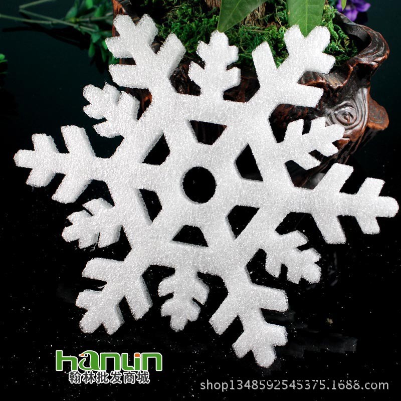 聖誕節用品批發聖誕裝飾立體雪花串酒店商場櫥窗佈置聖誕樹裝飾品工廠,批發,進口,代購