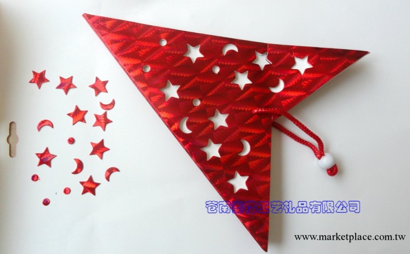 【供應】聖誕裝飾品 五角星掛件工廠,批發,進口,代購