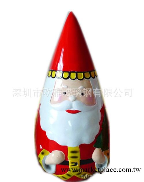 2012最新款聖誕禮物飾品-玻璃鋼聖誕雕塑 玻璃鋼聖誕老人雕塑工廠,批發,進口,代購