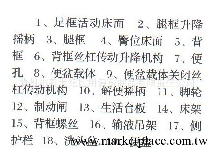l廠傢直銷 供應各種規格的 護理床工廠,批發,進口,代購