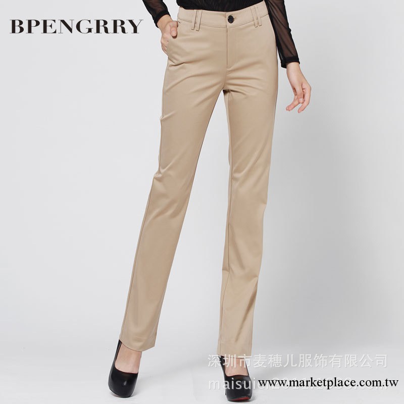 BPENGRRY英倫女裝2013新款高端女士長褲修身顯瘦大碼中腰女褲子工廠,批發,進口,代購