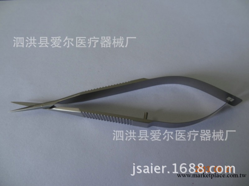 供應不銹鋼顯微器械 直鈍頭角膜剪  眼科手術剪子工廠,批發,進口,代購