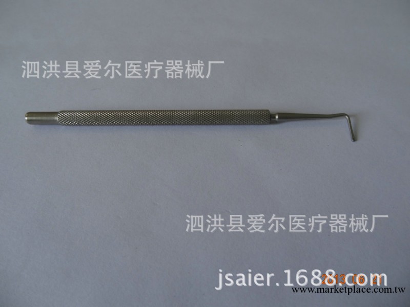 專業出售不銹鋼手術器 械球形帶孔桿件斜視鉤工廠,批發,進口,代購