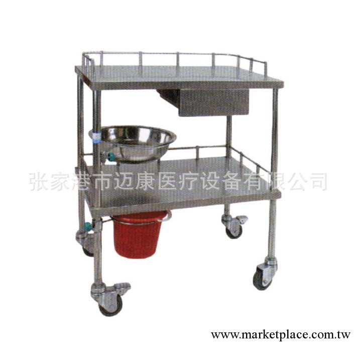 不銹鋼換藥車MK-F-002/醫療設備工廠,批發,進口,代購