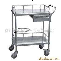 供應不銹鋼單抽冶療車 不銹鋼推車 雙層推車 治療推車工廠,批發,進口,代購
