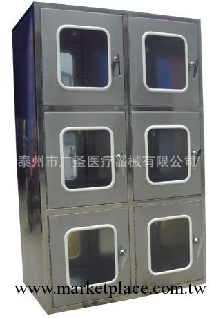不銹鋼六門互鎖傳遞櫃工廠,批發,進口,代購