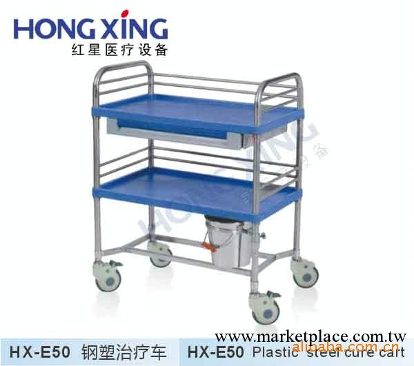 鋼塑治療車、醫用推車、醫用車、臺、床工廠,批發,進口,代購