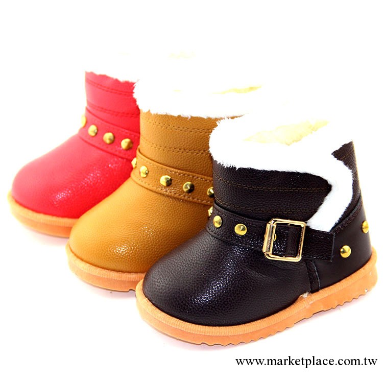 2013冬季新款兒童棉鞋 小童寶寶學步小棉靴 大棉保暖 簡單大方工廠,批發,進口,代購