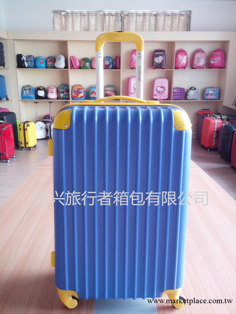 廠傢批發ABS+PC撞色拉桿箱 旅行箱 登機箱20寸24寸28寸 三件套工廠,批發,進口,代購