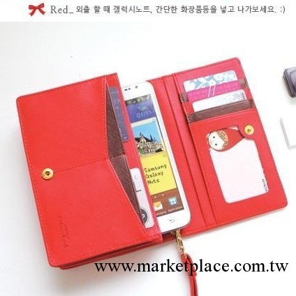 note2N7100i9300iphone5韓國可愛多功能手機包錢包可斜跨 CX1528工廠,批發,進口,代購