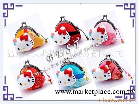廠傢直銷  日本和風笑夢琉系列  HelloKitty和風哇口零錢包工廠,批發,進口,代購