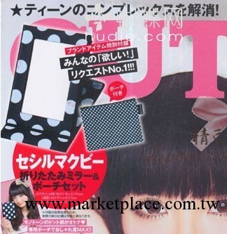 特！新品日雜附錄 cutie波點化妝包 小物包 化妝包 零錢包批發工廠,批發,進口,代購