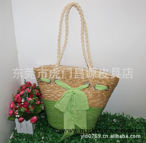 貿易 草編包 藤編包2012新款女包大蝴蝶結草編包工廠,批發,進口,代購