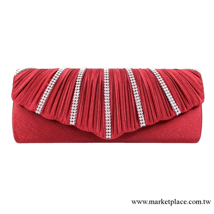 色丁晚宴包鑲鉆手拿晚裝包高質量訂單加工生產 clutch bag D12966工廠,批發,進口,代購