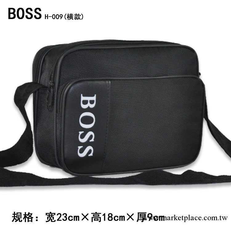 【廠價直銷】BOSS時尚新款/男包/休閑/單肩/斜挎包H-009（橫款）工廠,批發,進口,代購