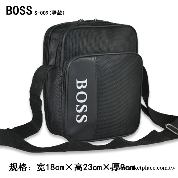 【廠價直銷】BOSS時尚新款男包/休閑/單肩/斜挎包/S-009（豎款）工廠,批發,進口,代購