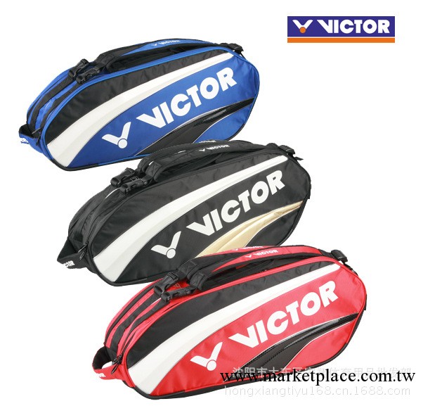 正品 勝利Victor BR212C/D/F 羽毛球拍包 六支裝拍包 網球包工廠,批發,進口,代購