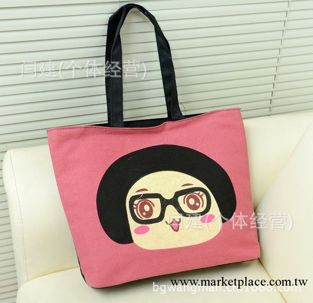 批發新款帆佈包女包時尚韓版包包 女單肩包 新款女包地攤貨源工廠,批發,進口,代購