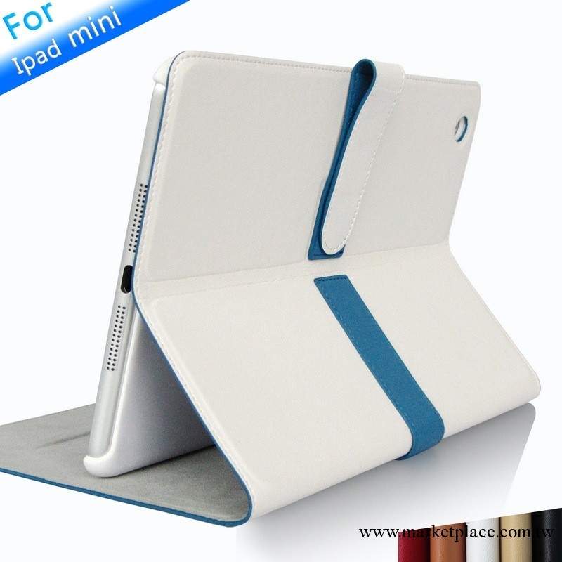 工廠出貨 iPad mini 真皮扣帶保護套 簡約風 休眠檔位工廠,批發,進口,代購