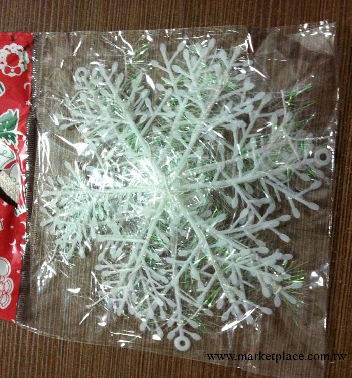 廠傢直銷聖誕裝飾用品 11至15cm雪花片 聖誕節禮物 聖誕樹掛飾工廠,批發,進口,代購