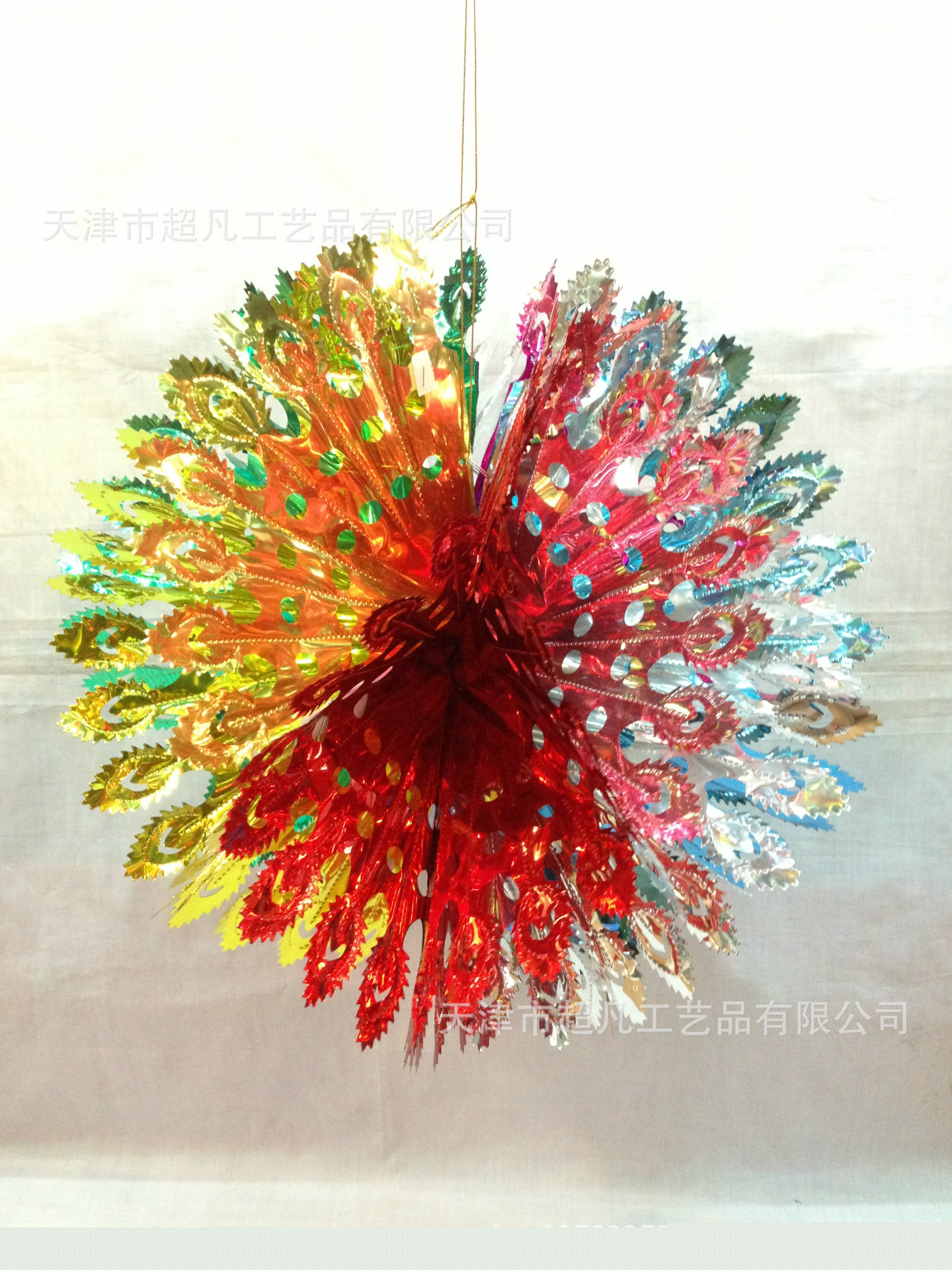 廠傢直銷 聖誕彩球 節慶彩球 喜慶鳳尾彩球 聖誕禮品 G-025工廠,批發,進口,代購