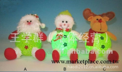 供應LED發光球聖誕雪人 工藝禮品工廠,批發,進口,代購