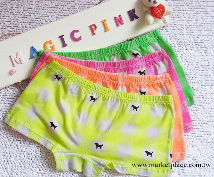 2013獨傢新款 MAGIC PINK兒童純棉內褲 平角童裝可愛內衣廠傢批發工廠,批發,進口,代購