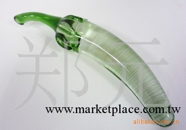 供應水晶陽具辣椒  玻璃自慰器   情趣玩具工廠,批發,進口,代購