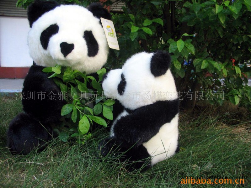 供應大小熊貓,仿真熊貓,可愛的熊貓寶寶(圖)批發・進口・工廠・代買・代購