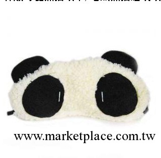 熱賣眼罩韓版可愛熊貓眼罩 毛絨熊貓睡眠眼罩 卡通眼罩工廠,批發,進口,代購
