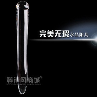 水晶陽具/女用自慰器/玻璃後庭器具/冰火棒/完美無瑕 成人用品工廠,批發,進口,代購