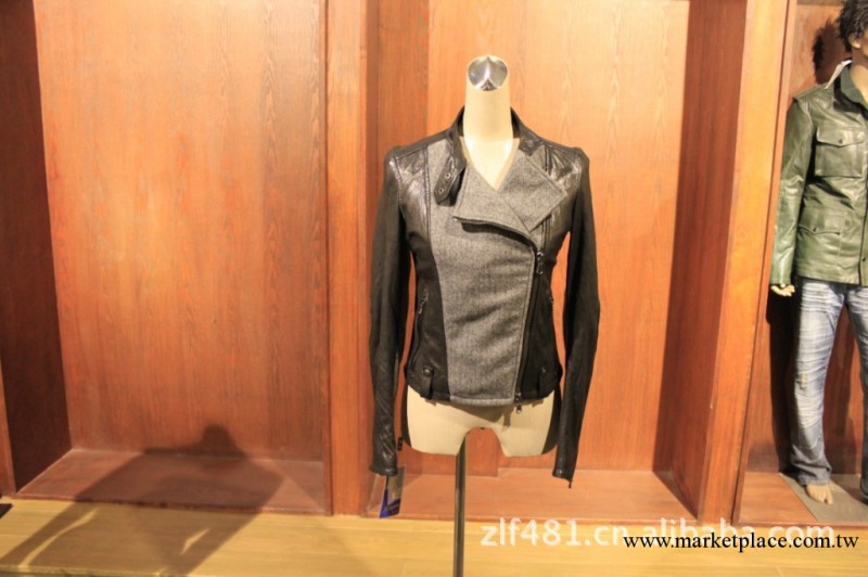 2012新品女士短款修身歐美風小皮衣JL正品支持混批（圖）批發・進口・工廠・代買・代購