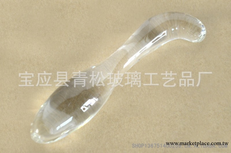 8986【青松玻璃工藝品】沉魚落雁 水晶玻璃陽具 成人情趣工廠,批發,進口,代購