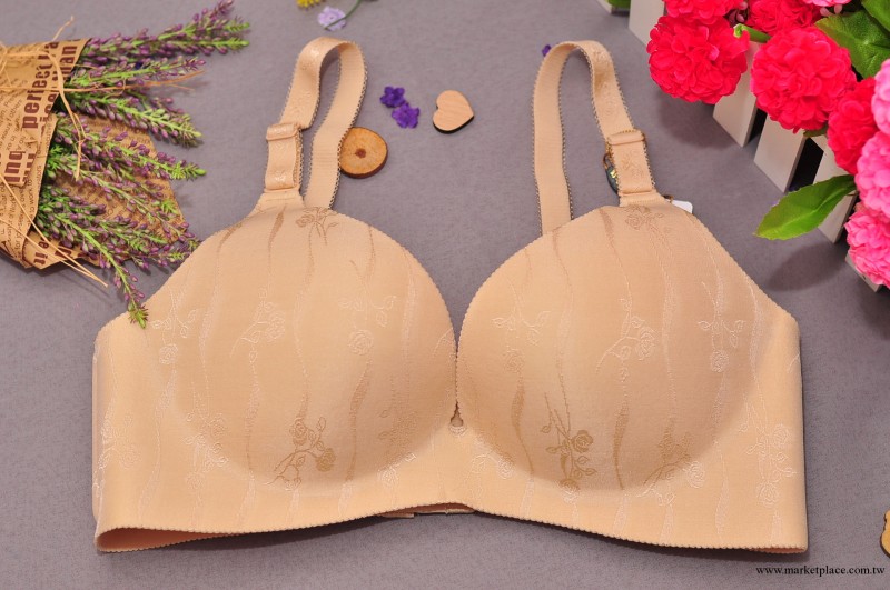 女士內衣廠傢批發 一片成型無痕胸罩 聚攏收副乳工廠,批發,進口,代購