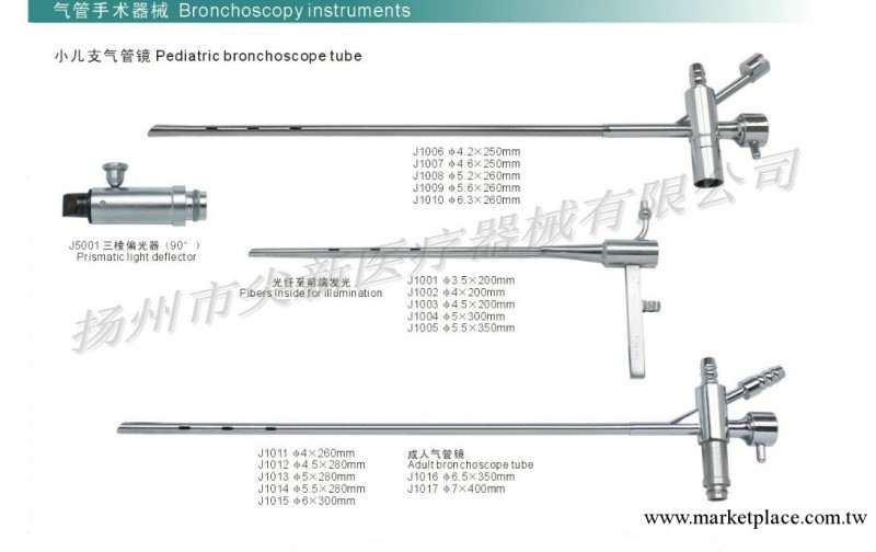 氣管手術器械   Bronchoscopy instruments工廠,批發,進口,代購