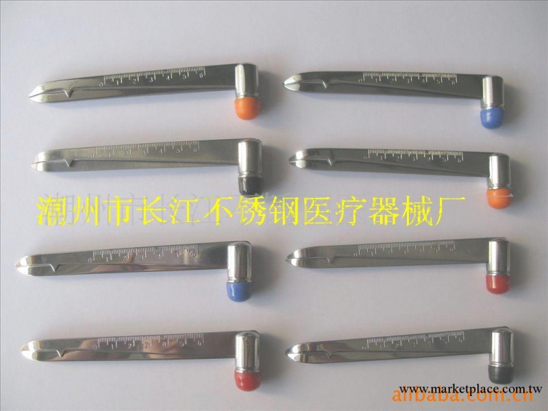 供應不銹鋼帶尺叩診錘 醫療器械 診察設備工廠,批發,進口,代購