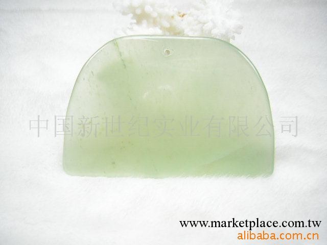 供應美容足療用品 岫玉刮痧板jade 玉石刮痧板WA14 可加工工廠,批發,進口,代購