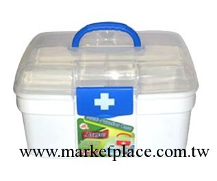 批發傢用藥箱，保健大容量便捷式藥箱，PP小藥箱工廠,批發,進口,代購