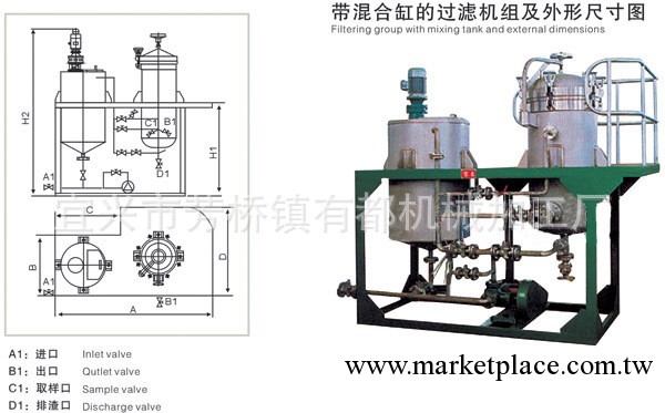 廠傢直銷 供應CF-10型板式密閉自動排渣過濾機 供應過濾機工廠,批發,進口,代購