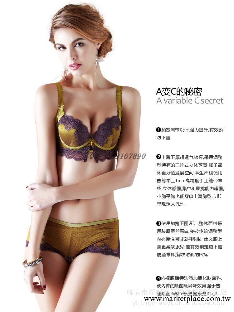 金三角蠶絲膠原蛋白聚攏豐胸調整型胸罩/美胸托胸增胸工廠,批發,進口,代購